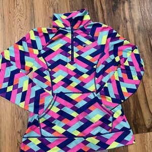 Fila Multicolor Geometric Pullover